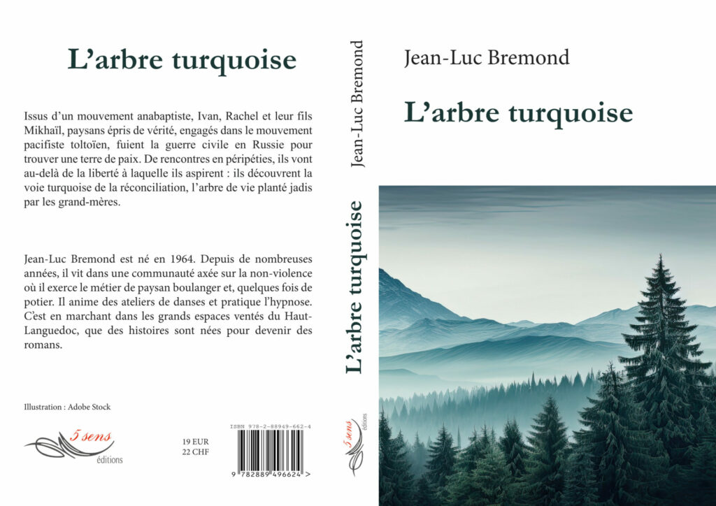 Roman de paix l'arbre turquoise